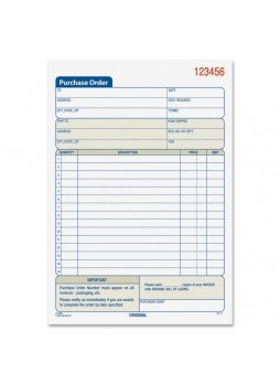 Receipt book, tape Bound - 2 PartYes - 8.43" x 5.56" Sheet Size - 2 x Holes - Assorted Sheet Color - 1 / Each - abfdc5831